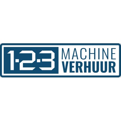 123 Machineverhuur logo